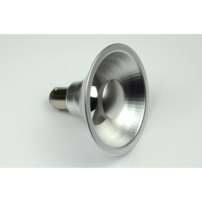 LED-Bajonettsockellampe BA15d 2700K warmweiss 550 Lumen IP20 Niedervolt 12V AC 10-16V DC