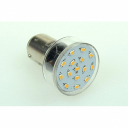LED-Bajonettsockellampe BA15s 2700K warmweiss 120 Lumen IP20 Niedervolt 10-18V AC 10-30V DC
