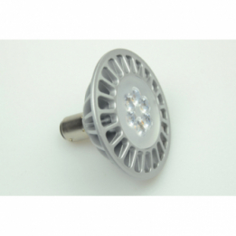LED-Bajonettsockellampe BA15d 2800K warmweiss 550 Lumen IP20 Niedervolt 12V AC 10-30V DC