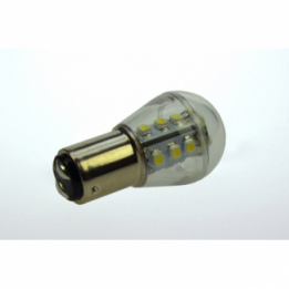 LED-Bajonettsockellampe BAY15d 2700K warmweiss 140 Lumen IP42 Niedervolt 10-18V AC 10-30V DC