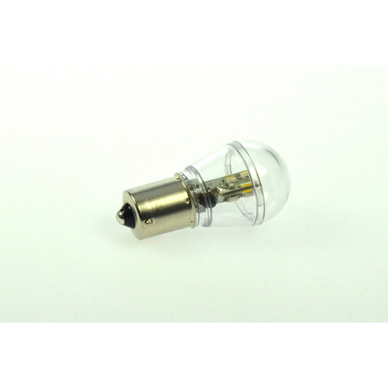 LED-Bajonettsockellampe BA15s 2700K warmweiss 60 Lumen IP42 Niedervolt 10-18V AC 10-30V DC