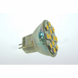 LED-Stiftsockellampe MR11 GU4 3000K warmweiss 210 Lumen IP20 Niedervolt 10-18V AC 10-30V DC