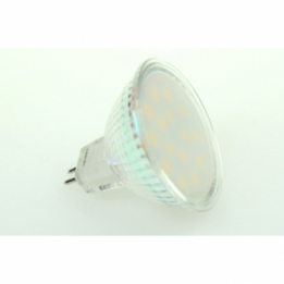 LED-Stiftsockellampe MR16 GU5.3 3000K warmweiss 250 Lumen IP42 Niedervolt 10-18V AC 10-30V DC
