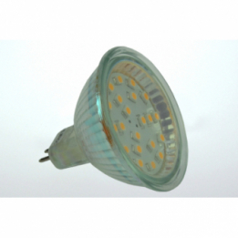 LED-Stiftsockellampe MR16 GU5.3 3000K warmweiss 150 Lumen IP42 Niedervolt 10-18V AC 10-30V DC