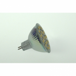 LED-Stiftsockellampe MR16 GU5.3 3000K warmweiss 310 Lumen IP20 Niedervolt 10-18V AC 10-30V DC