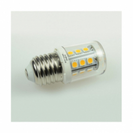 LED-Schraubsockellampe E27 3000K warmweiss 300 Lumen IP43 Niedervolt 24V AC 13,5-28V DC