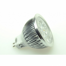 LED-Stiftsockellampe MR16 GU5.3 2850K warmweiss 360 Lumen IP20 Niedervolt 24V AC 13,5-28V DC