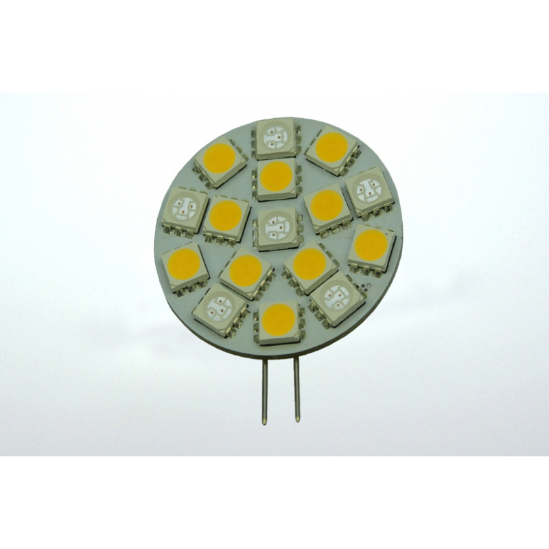LED-Stiftsockellampe G4 3000K/ 625nm warmweiss/rot 180 Lumen IP20 Niedervolt 10-18V AC 10-30V DC