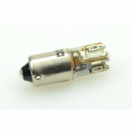 LED-Bajonettsockellampe BA9S 525nm grün 50 Lumen IP20 Niedervolt 10-18V AC 10-30V DC
