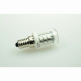 LED-Schraubsockellampe E14 525nm grün 160 Lumen IP43 Niedervolt 10-18V AC 10-30V DC