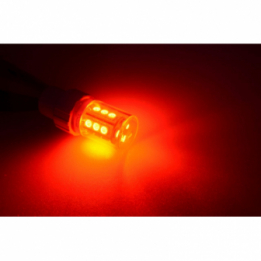 LED-Schraubsockellampe E14 625nm rot 70 Lumen IP43 Niedervolt 10-18V AC 10-30V DC
