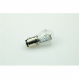 LED-Bajonettsockellampe BAY15d 625nm rot 27 Lumen IP42 Niedervolt 10-18V AC 10-30V DC