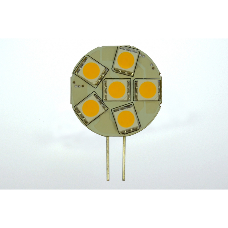 LED-Stiftsockellampe G4 3000K warmweiss 100 Lumen IP20 Niedervolt 10-18V AC 10-30V DC