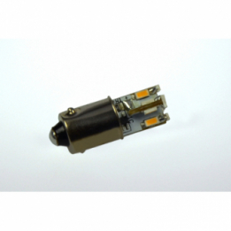 LED-Bajonettsockellampe BA9S 2700K warmweiss 65 Lumen IP20 Niedervolt 12V AC 10-30V DC