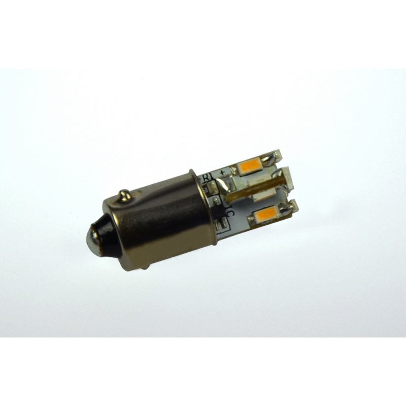 LED-Bajonettsockellampe BA9S 2700K warmweiss 65 Lumen IP20 Niedervolt 12V AC 10-30V DC