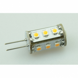 LED-Stiftsockellampe G4 3000K warmweiss 140 Lumen IP20 Niedervolt 10-18V AC 10-30V DC