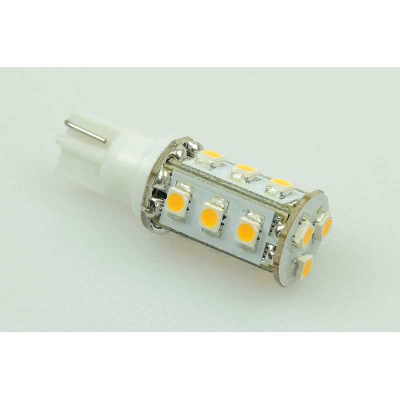 LED-Stecksockellampe T10 3000K warmweiss 90 Lumen IP20 Niedervolt 10-18V AC 10-30V DC