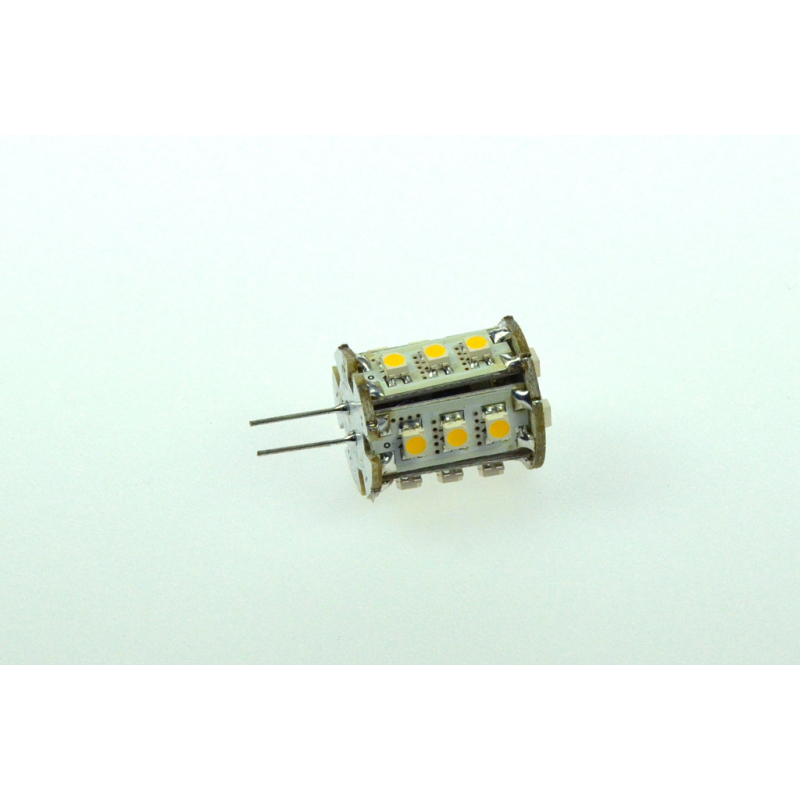 LED-Stiftsockellampe G4 3000K warmweiss 200 Lumen IP20 Niedervolt 10-18V AC 10-30V DC