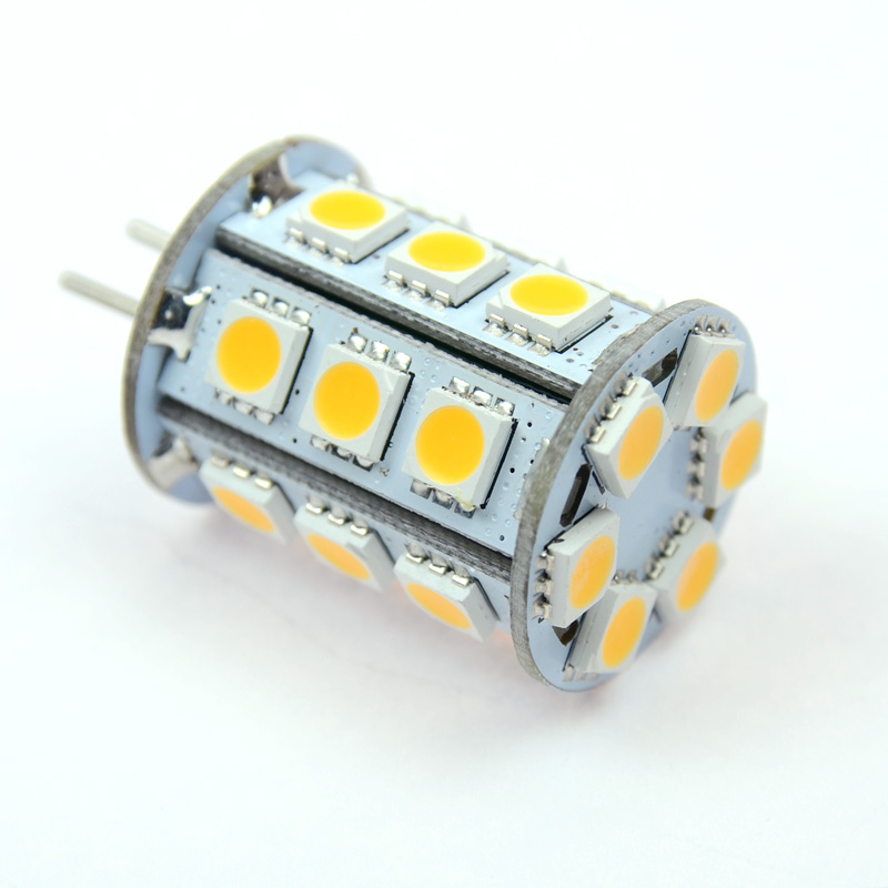 LED-Stiftsockellampe GY6.35 3000K warmweiss 290 Lumen IP20 Niedervolt 10-18V AC 10-30V DC