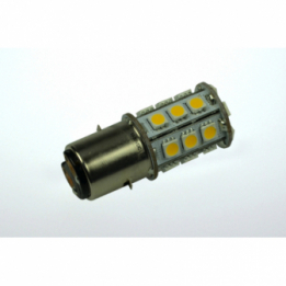 LED-Bajonettsockellampe BA20D 3000K warmweiss 270 Lumen IP20 Niedervolt 10-18V AC 10-30V DC