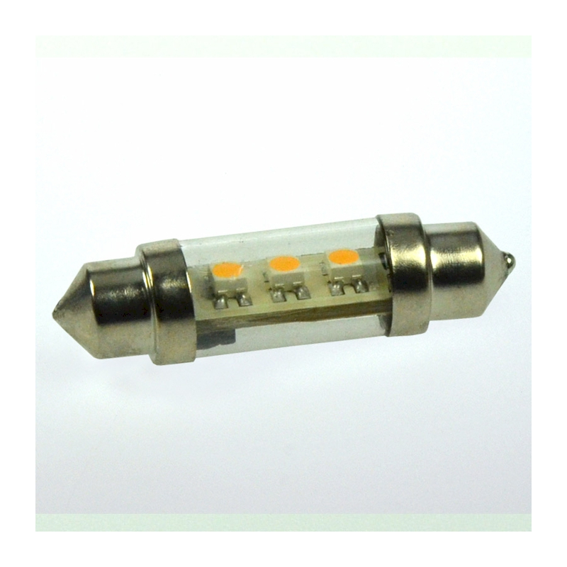 LED-Soffitte S8X37 (37mm) 6500K kaltweiss 50 Lumen IP42 Niedervolt 10-18V AC 10-30V DC