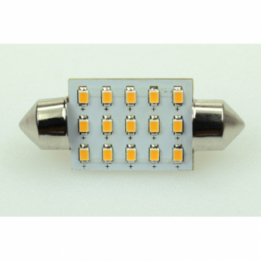 LED-Soffitte S8X37 (37mm) 2700K warmweiss 120 Lumen IP20 Niedervolt 10-18V AC 10-30V DC