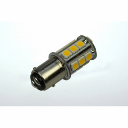 LED-Bajonettsockellampe BAY15D 3000K warmweiss 250 Lumen IP54 Niedervolt 10-18V AC 10-30V DC