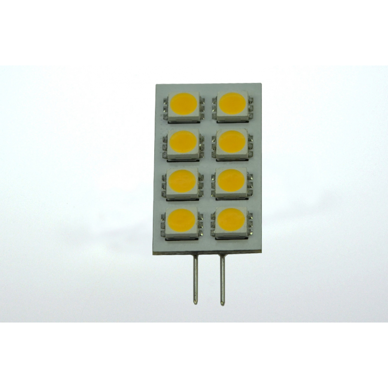 LED-Stiftsockellampe G4 3000K warmweiss 120 Lumen IP20 Niedervolt 10-18V AC 10-30V DC