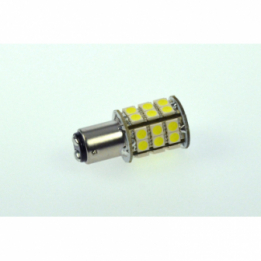 LED-Bajonettsockellampe BA15d 6500K kaltweiss 370 Lumen IP20 Niedervolt 10-18V AC 10-30V DC