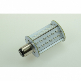 LED-Bajonettsockellampe BAY15d 625nm/ 525nm rot/grün 250 Lumen IP20 Niedervolt 10-18V AC 10-30V DC